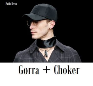 gorra + choker